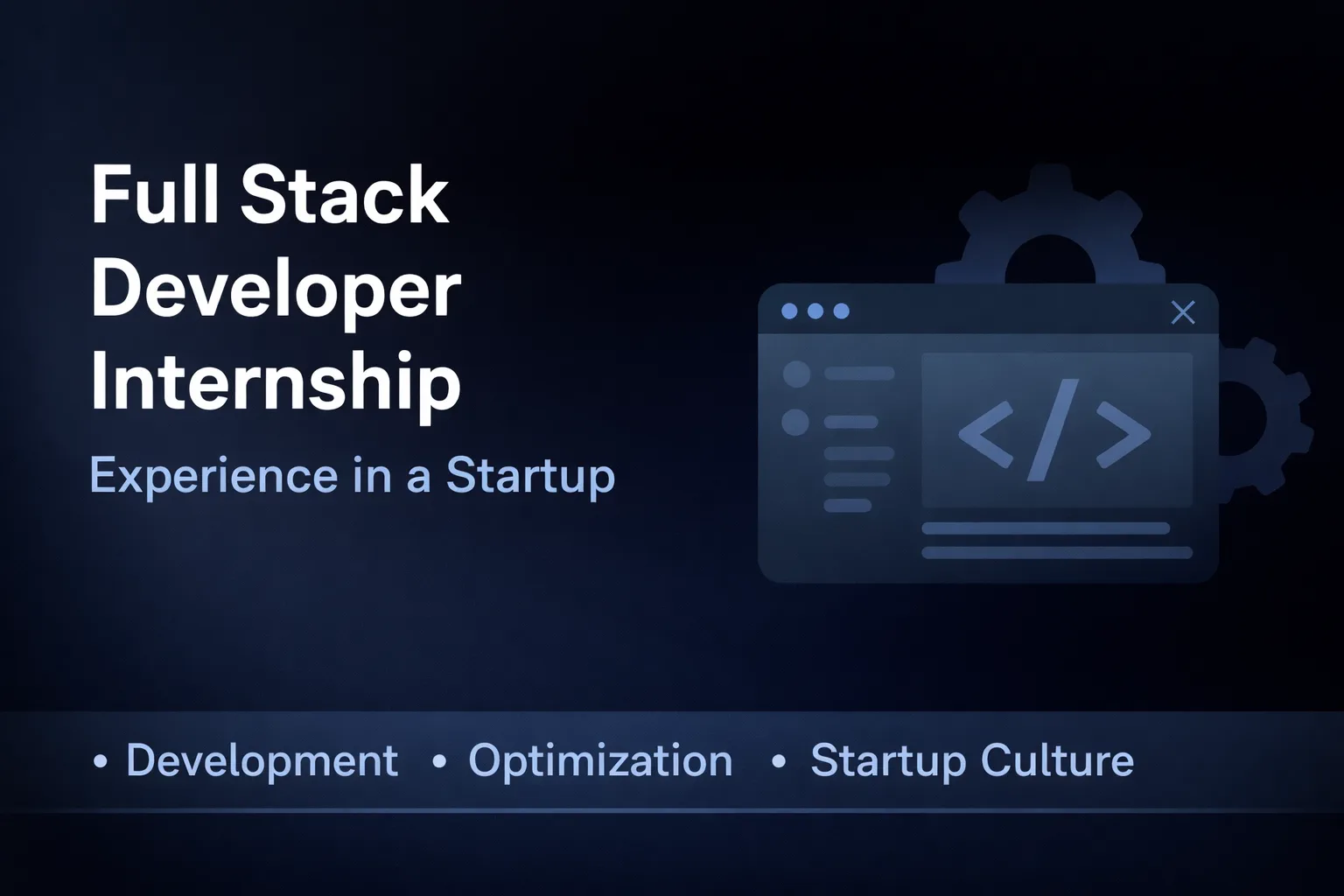 Thumbnail for my internship blog.